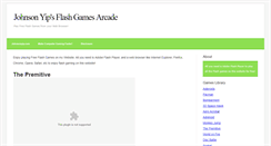 Desktop Screenshot of games.johnsonyip.com