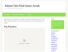 Tablet Screenshot of games.johnsonyip.com