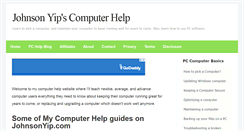 Desktop Screenshot of johnsonyip.com