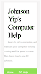 Mobile Screenshot of johnsonyip.com